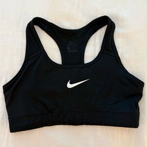 Nike Women's Black and White Sports Bra